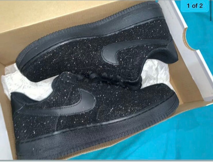 nike air force 1 black size 7